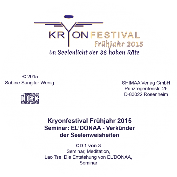 Mitschnitt Seminar "EL'DONAA - Verkünder der Seelenweisheiten"