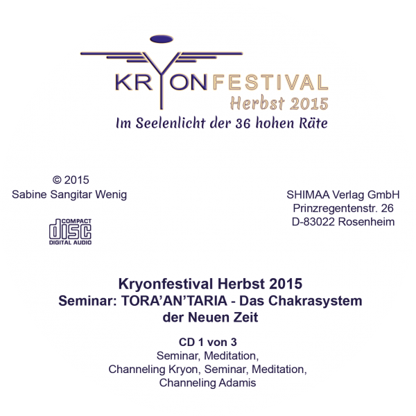 Mitschnitt Seminar "TORA'AN'TARIA - Das Chakrasystem der Neuen Zeit"