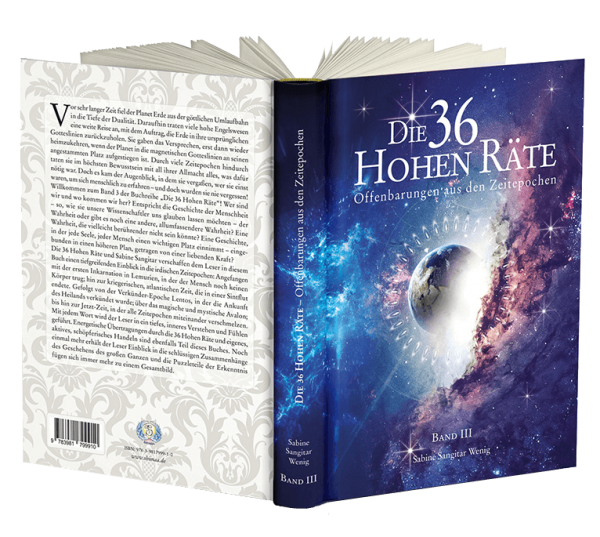 Buch: "Die 36 Hohen Räte" Band 3 - Offenbarungen aus den Zeitepochen