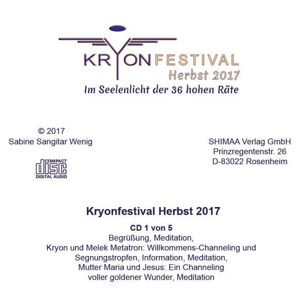 Mitschnitt Kryonfestival Herbst 2017