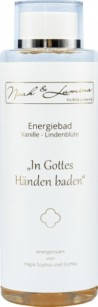 Noah & Lumina Energiebad "In Gottes Händen baden" mit CD - Vanille / Lindenblütenextrakt
