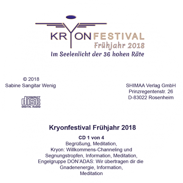 Mitschnitt Kryonfestival Frühjahr 2018