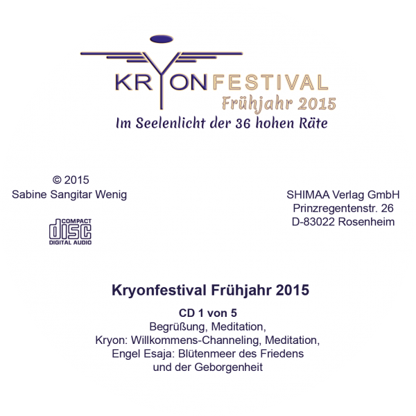 Mitschnitt Kryonfestival Frühjahr 2015