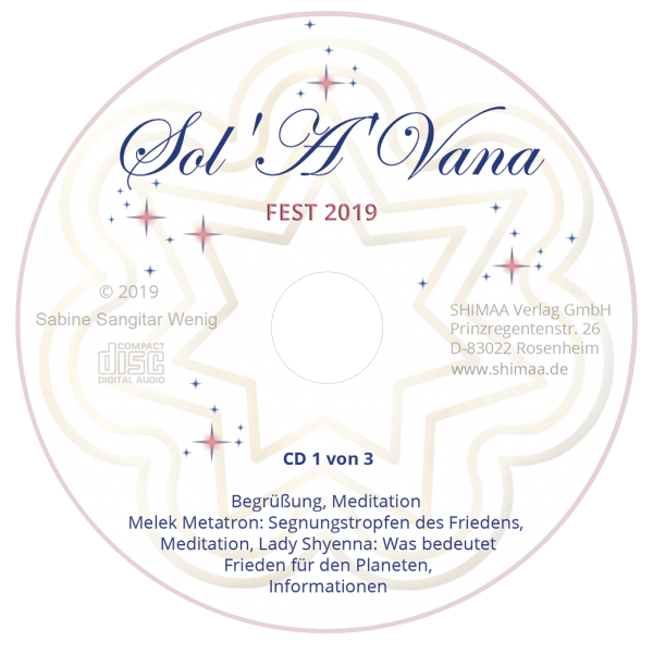 Mitschnitte "SOL'A'VANA Fest 2019"