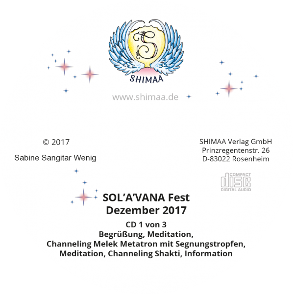 Mitschnitte "SOL'A'VANA Fest 2017"