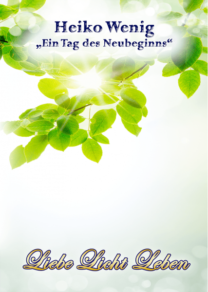 Seminar CD "Ein Tag des Neubeginns"